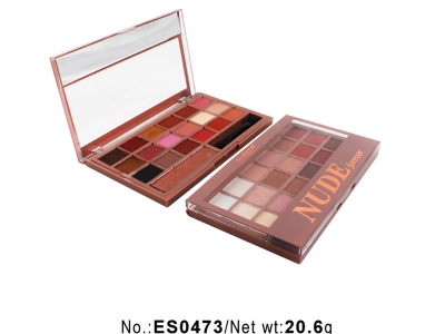 Private label 19 colors high pigment eyeshadow palette ES0473