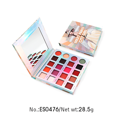 Private label cosmetics 20 colors eyeshadow palette ES0476 Private label cosmetics 20 colors eyeshadow palette ES0476