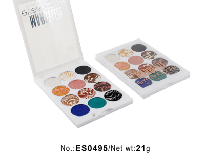 Eyeshadow palette manufacturers 12 colors private label ES0495
