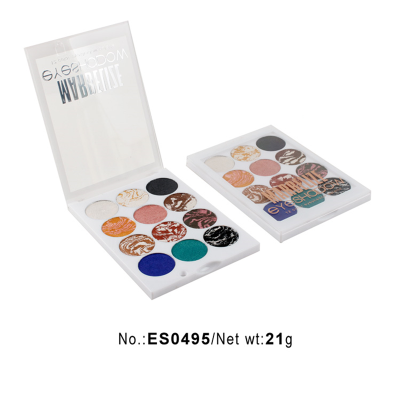 Eyeshadow palette manufacturers 12 colors private label ES0495 Eyeshadow palette manufacturers 12 colors private label ES0495