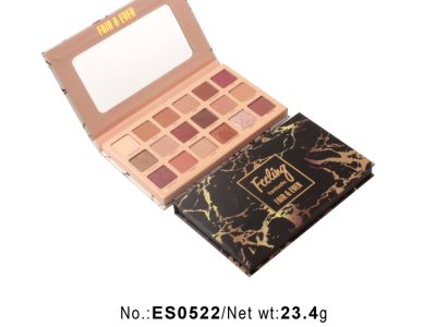 Exclusive 18-Color Private Label Paper Eyeshadow Palette -ES0522