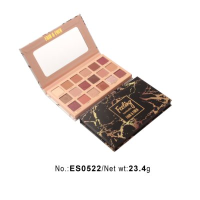 ES0522-private label paper eyeshadow palette 18 colors