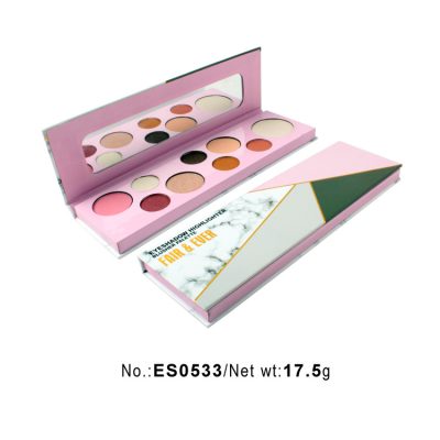 Best 9 colors high pigment eyeshadow palette private label ES0533 Best 9 colors high pigment eyeshadow palette private label ES0533