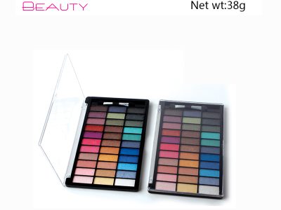 Illuminating eyeshadow palette 33 colors white label ES107