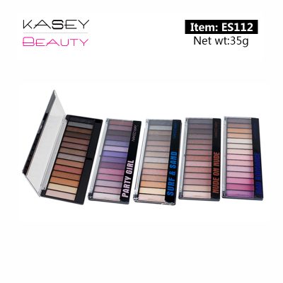 Cheap Wholesale Private Label Cosmetics 14 colors eyeshadow Palette ES112 Cheap Wholesale Private Label Cosmetics 14 colors eyeshadow Palette ES112