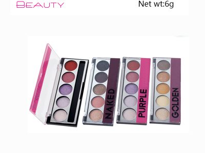 Luxury Private Label Products‎ Bảng phấn mắt 5 màu lung linh ES115