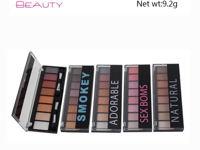 8 couleurs de maquillage Fabricants de palettes de fards à paupières de marque privée en Chine ES117