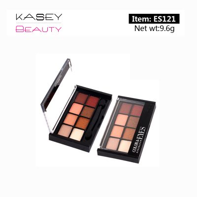 Custom makeup 8 colors Matte Eyeshadow palette Cruelty free ES121