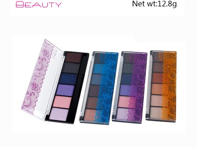 Paleta de maquillaje OEM de etiqueta privada barata 6 colores ES130