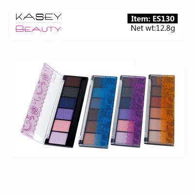 Cheap private label OEM makeup palette 6 colors ES130 Cheap private label OEM makeup palette 6 colors ES130