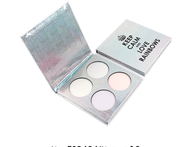Private Label Regenbogen-Lidschatten-Palette 4 Farben ES0424