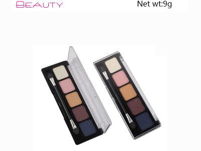 Private Label Metallic Eyeshadow Palette 5 Colors – ES87