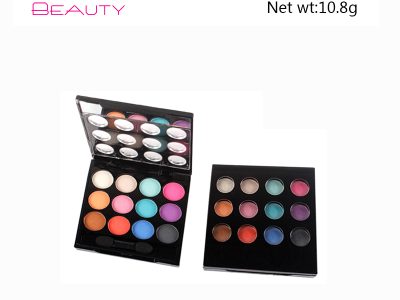 Logo personnalisé palette ombre à paupières haute pigmentation 12 couleurs Private label Cosmetics ES91