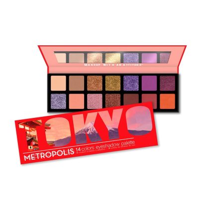 Private label high pigment eyeshadow palette 14 colors Private label high pigment eyeshadow palette 14 colors