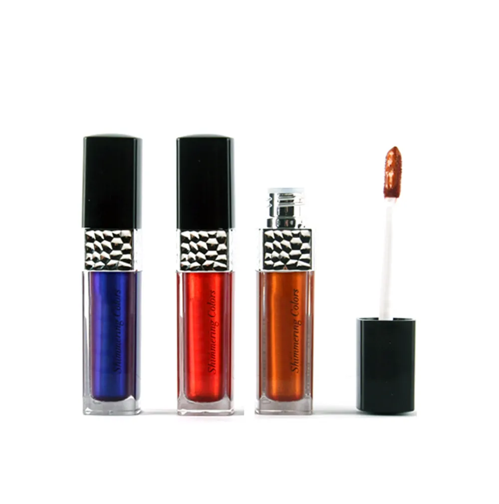 Metallic lip gloss