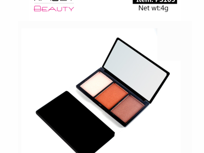 3 colors eyeshadow palette top cosmetic manufacturers in china PS0105