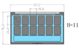 Private Label 12 colors Eyeshadow Palette - ES0330