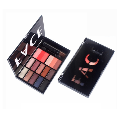 Private label makeup set (include eyeshadow, blusher,compact powder)