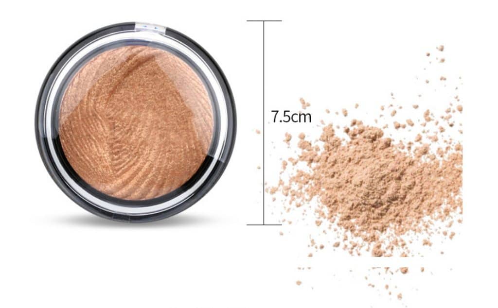Private label baked highlighter & bronzer