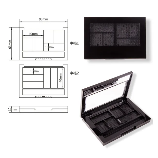 High Pigment Makeup Eyeshadow Palette for Private Label - ES0405
