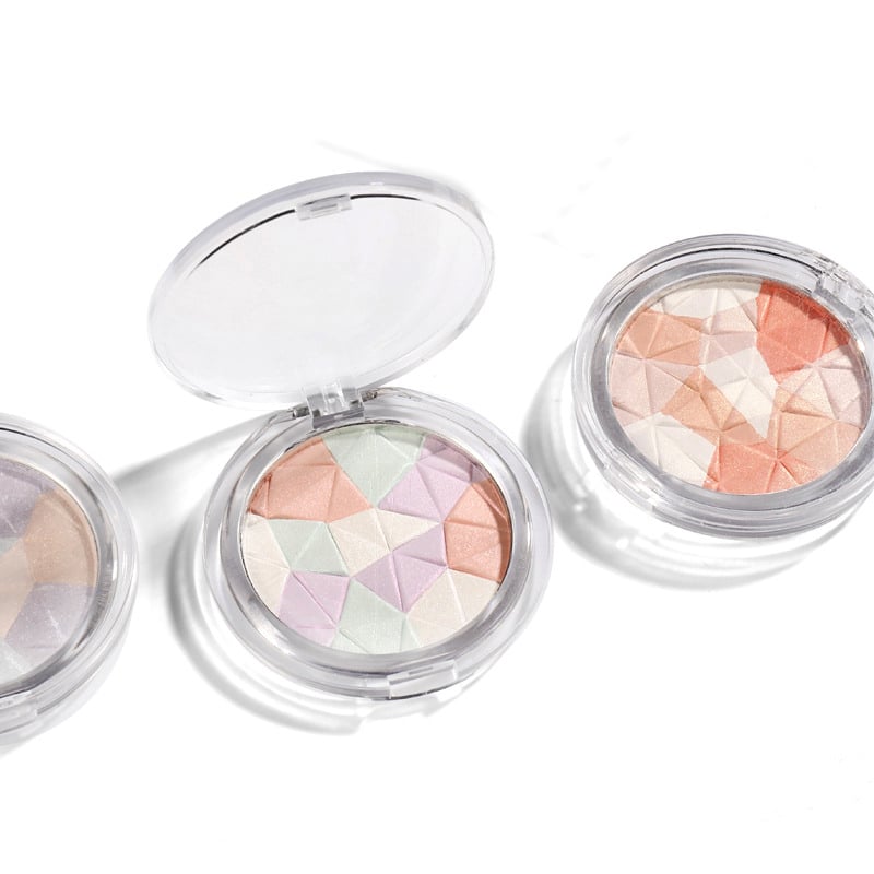 Private label cosmetics highlighter powder