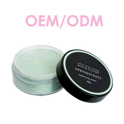 Ultra fine green loose setting powder balancing Ultra fine green loose setting powder balancing