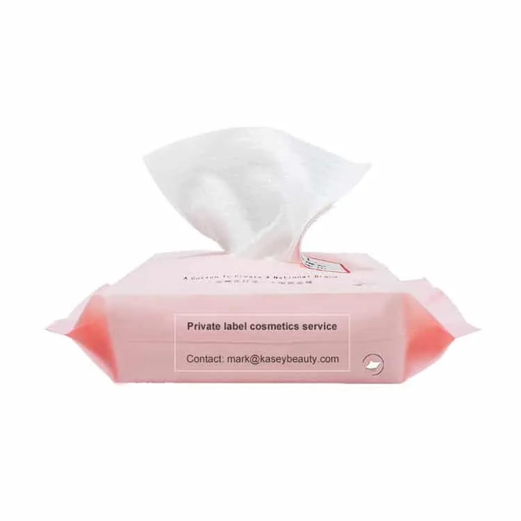 Private Label Makeup Remover Wipes China manufacturer - Kasey Beauty