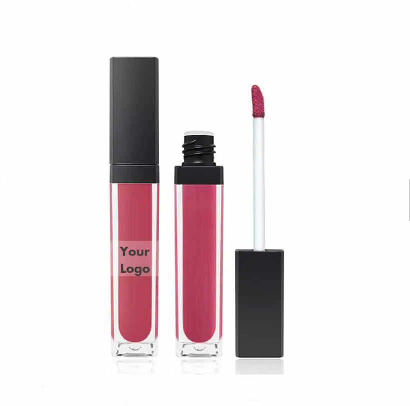 Brilho labial Matte de marca própria com MOQ pequeno LG0353
