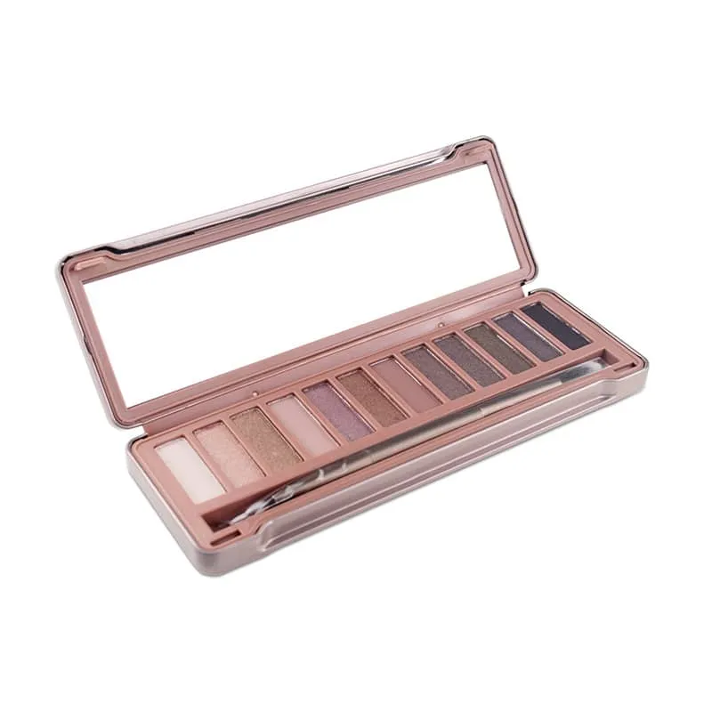 Customizable 12-Color Eyeshadow Palette | Safe, FDA-Compliant Ingredients - ES0406