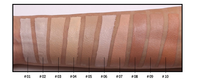 Light coverage leaves satiny finish exquisite foundation - FA0094 Light coverage leaves satiny finish exquisite foundation - FA0094