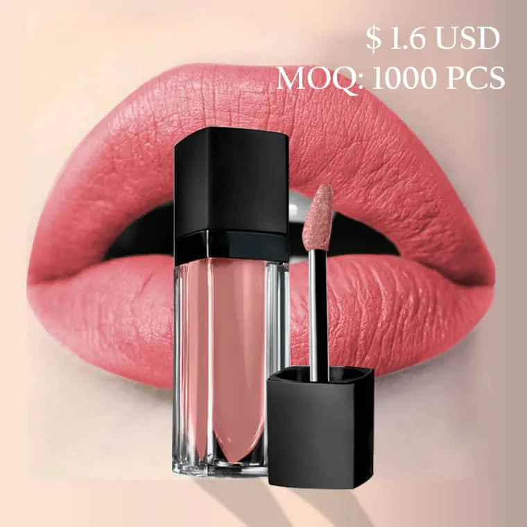 Private label cosmetics matte lipgloss & liquid lipstick