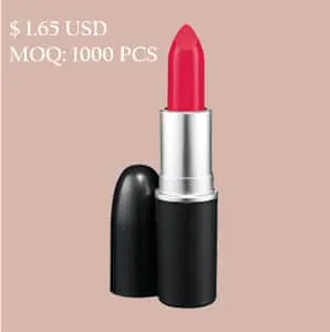 Private label lipstick with small MOQ  (Matte / Cream formula) - LS0599