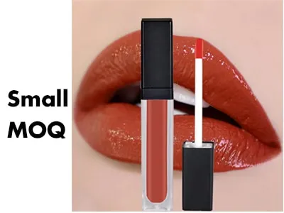 Brillo de labios mate de etiqueta privada con MOQ pequeño LG0353