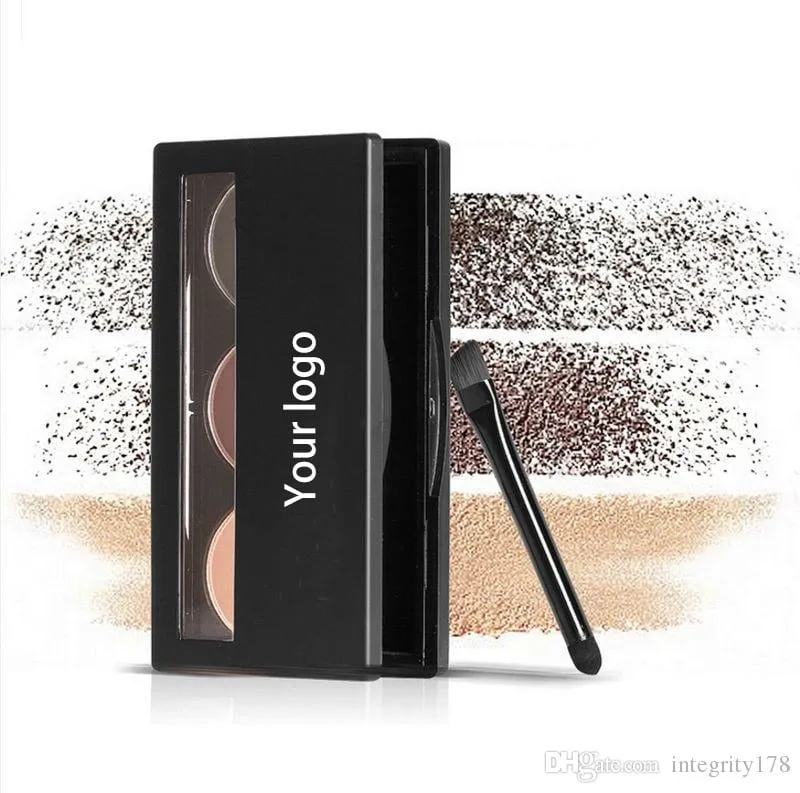3 colours eyebrow kit private label -ES0161