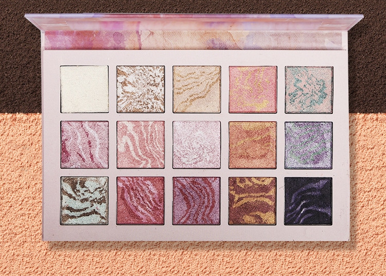 Private label cosmetics 15 colors eyeshadow palette