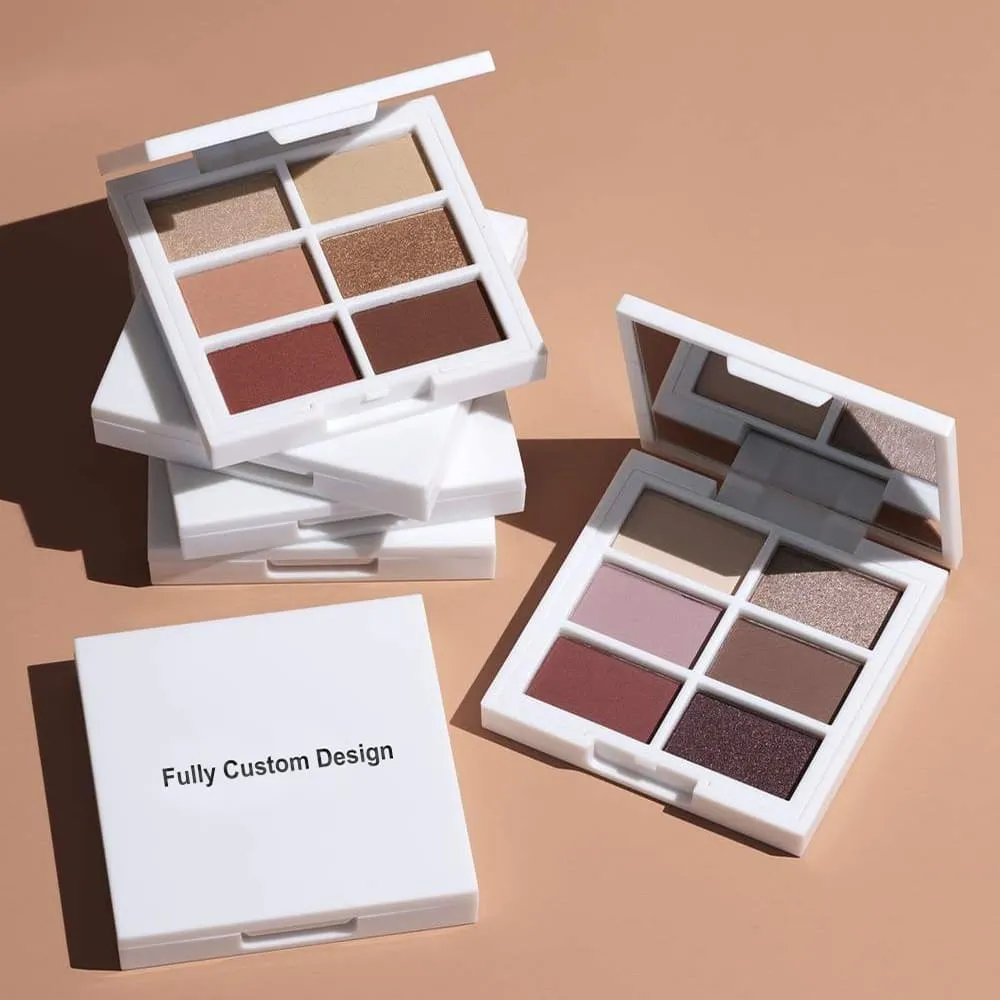 Private label 6 colors highly pigment eyeshadow palette - ES0322