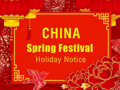 Aviso de Feriado Chinês