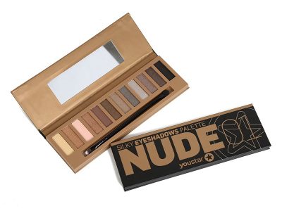 Best selling 12 colors nude eyeshadow palette highly pigment private label – ES0611