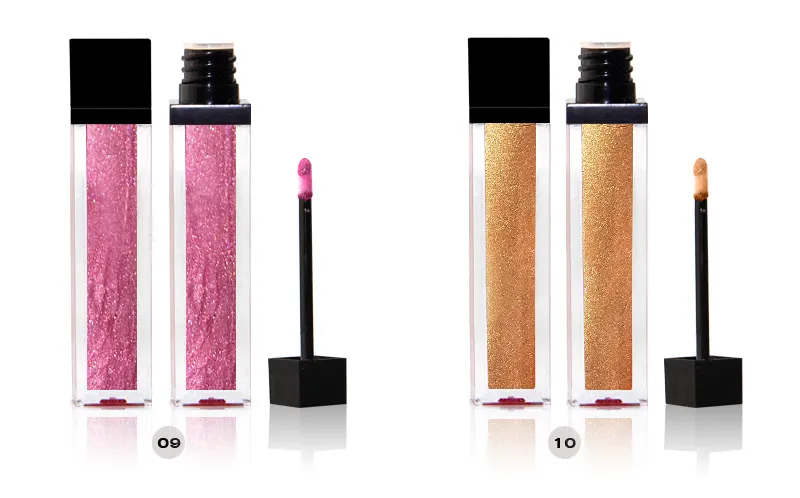 Best glitter lip gloss wholesale private label-  LG0368