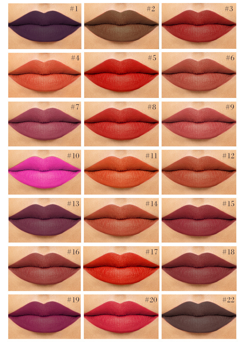 Matte liquid lipstick Small MOQ Private label- LG0363 Matte liquid lipstick Small MOQ Private label- LG0363