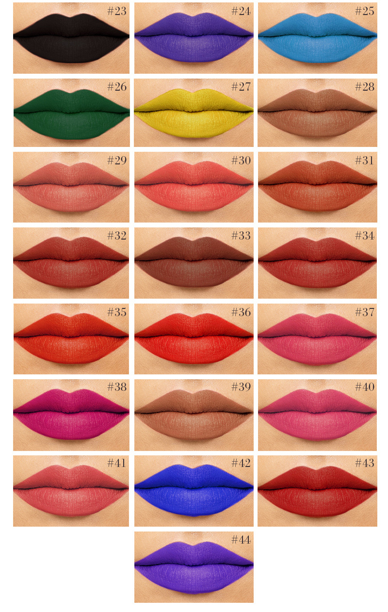 Matte liquid lipstick Small MOQ Private label- LG0363 Matte liquid lipstick Small MOQ Private label- LG0363