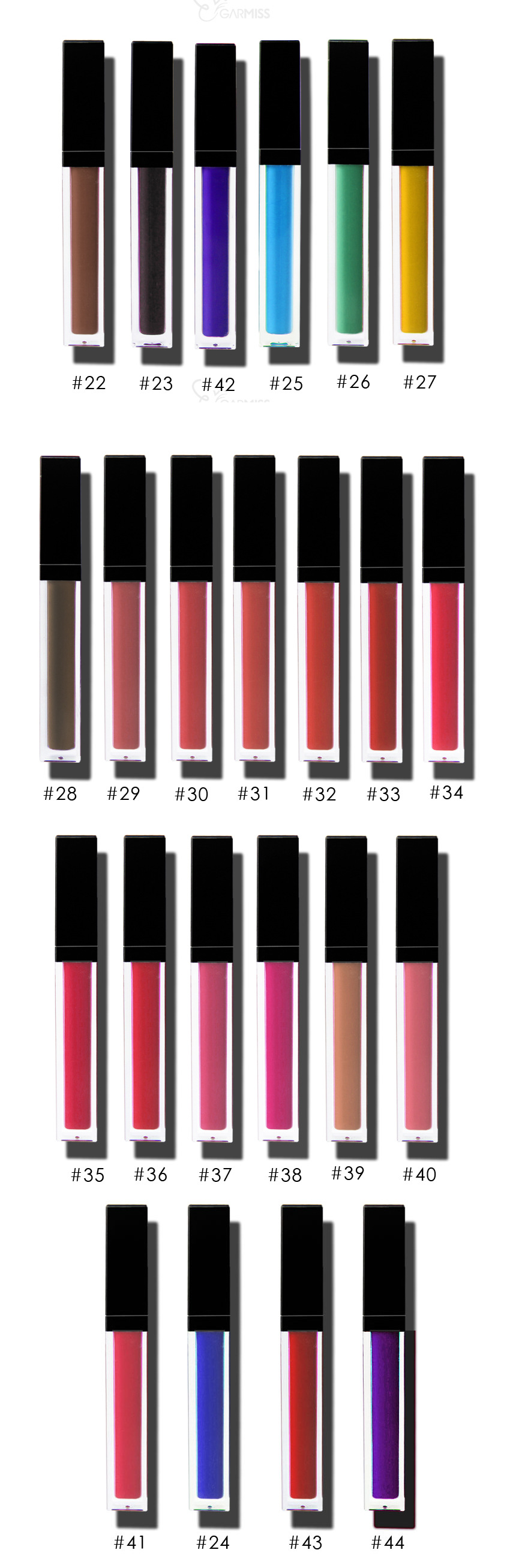Matte liquid lipstick Small MOQ Private label- LG0363 Matte liquid lipstick Small MOQ Private label- LG0363