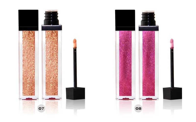 Best glitter lip gloss wholesale private label-  LG0368