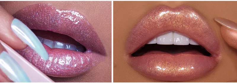 Best glitter lip gloss wholesale private label-  LG0368