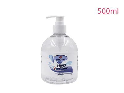 Hand sanitizer gel In stock wash free 75% alcohol 500ml – HS006