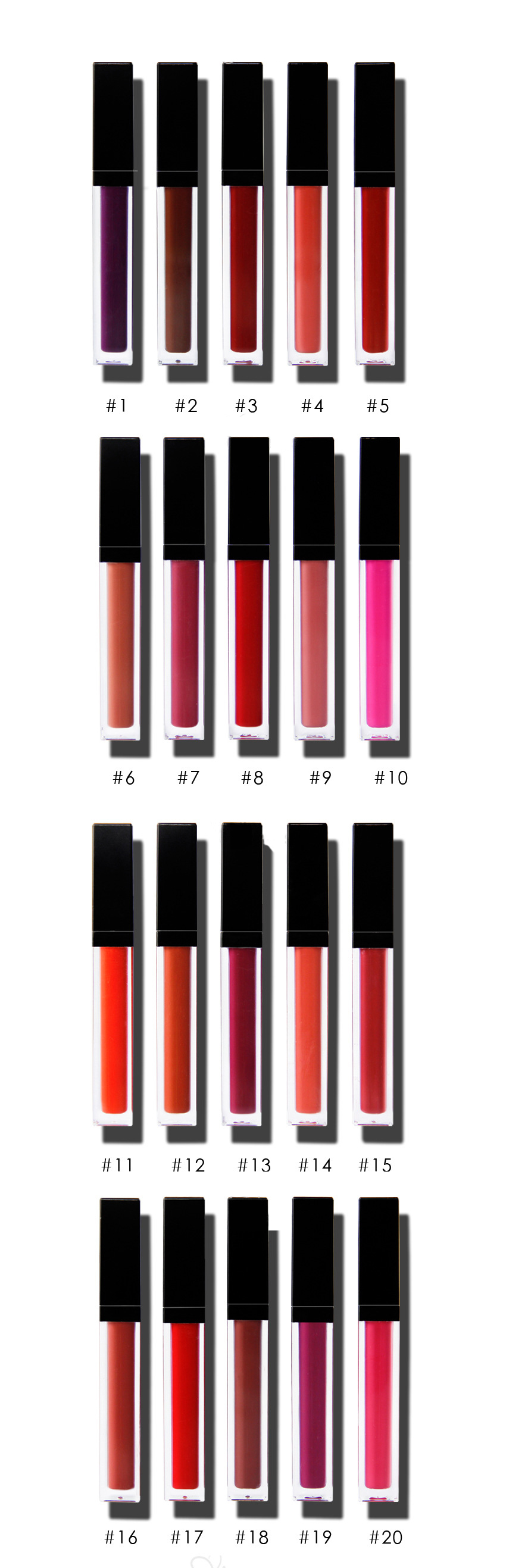 Matte liquid lipstick Small MOQ Private label- LG0363 Matte liquid lipstick Small MOQ Private label- LG0363