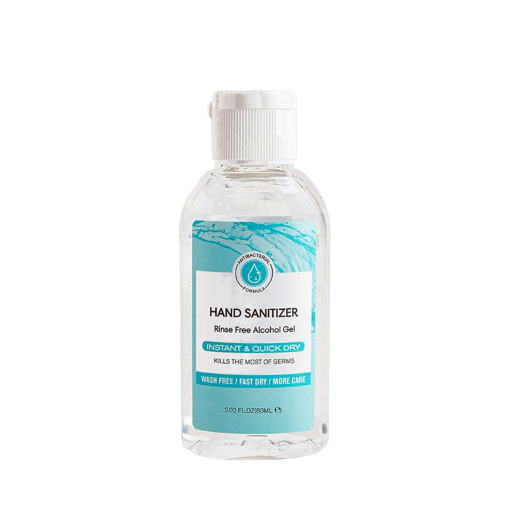 New 60ml Hand Sanitizer Non Wash Quick Drying 75% alcohol