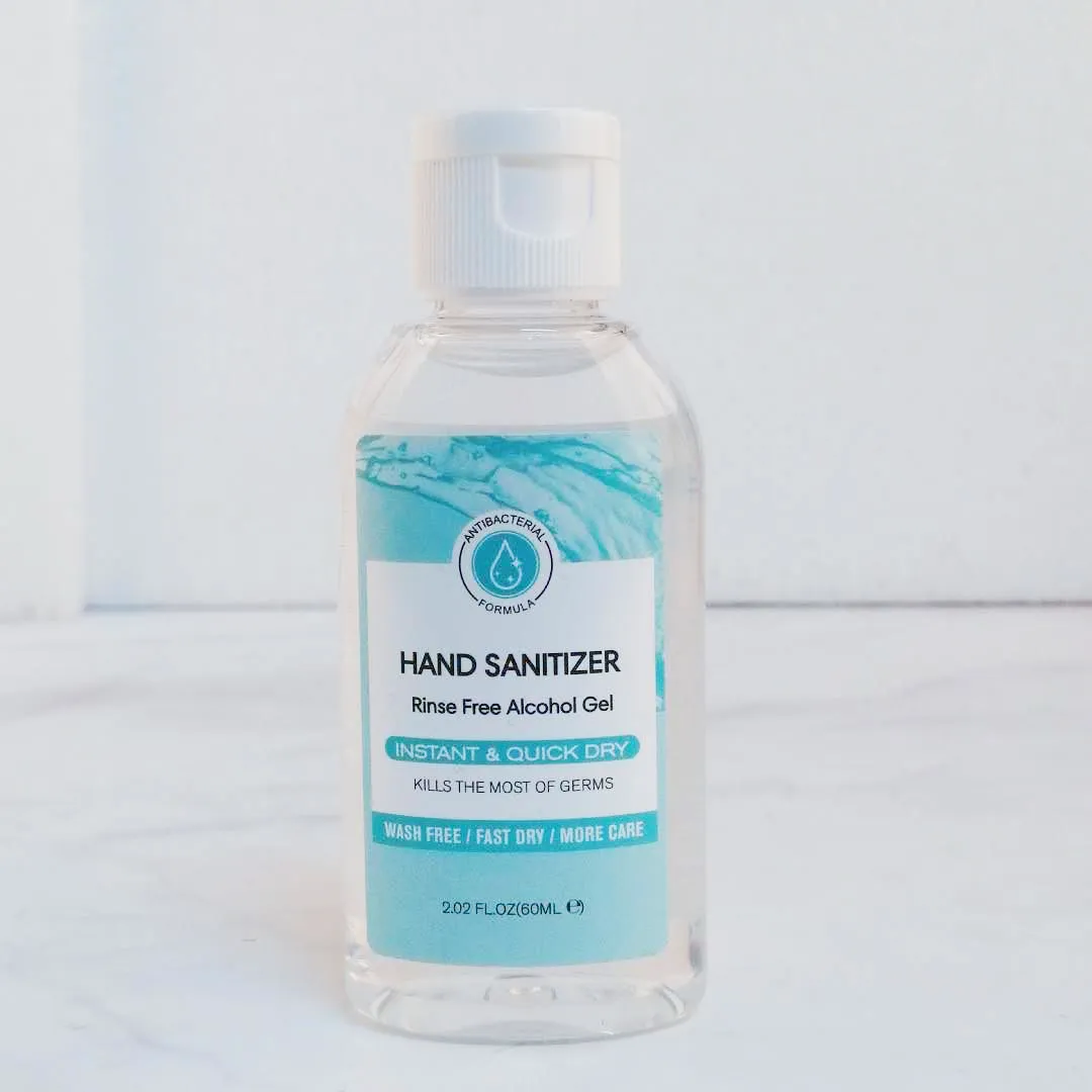 60ml Hand Sanitizer Non Wash Quick Drying disinfectant HS001