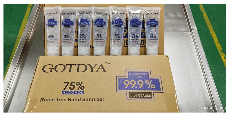 In stock 80ml Hand Sanitizer Gel - HS009