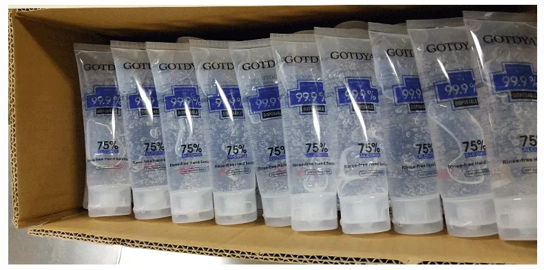 In stock 80ml Hand Sanitizer Gel - HS009